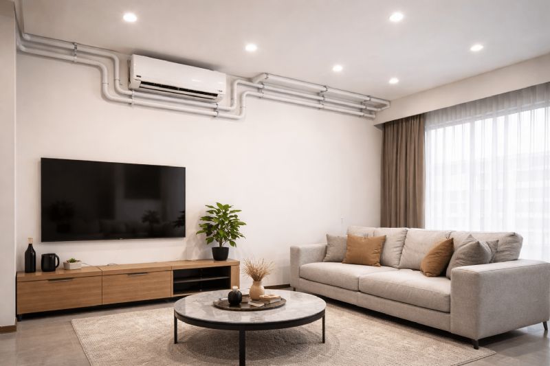 冷氣明管影響整體設計感？管線外露處理方式一次懂